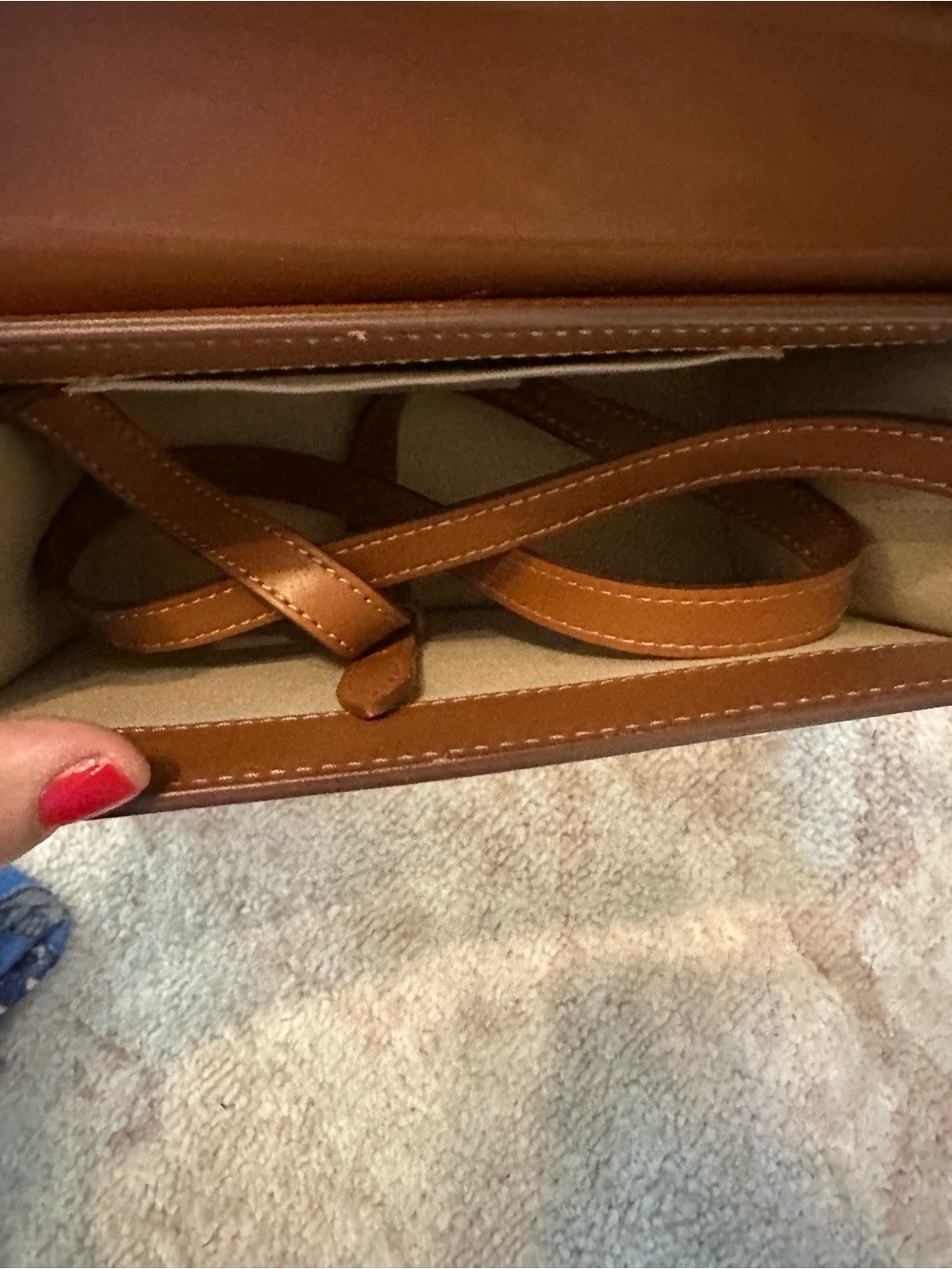 Jacquemus Tan Le Chiquito Top-Handle Bag - Picture 6 of 10